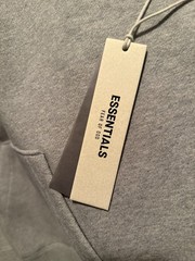 Essentials Fear Of God Dark Oatmeal SS22 NEW WITH TAGS SIZE L Dark Gray Color