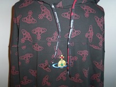 Vivienne Westwood Fresh Hoodie ADULT LARGE – Black Red 3101000N-J0079 – Turkey