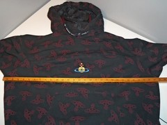 Vivienne Westwood Fresh Hoodie ADULT LARGE – Black Red 3101000N-J0079 – Turkey