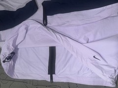 NIKE TECH WINDRUNNER WOVEN LOOSE #515 BLUE PURPLE JACKET HOODIE SIZE S MEN $130