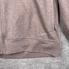 Nike Yoga Hoodie Mens 2XL XXL Brown Dri-Fit Full-Zip Fleece DQ4876-004