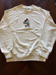 AUTHENTIC DISNEY MICKEY MOUSE Tennis OVERSIZED Sweatshirts NEW S,M, L,XL,XXL NWT