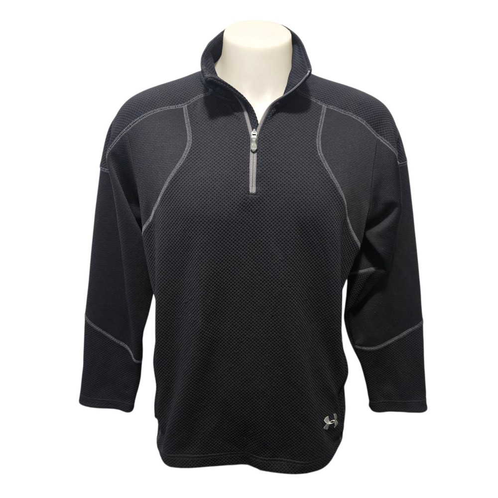 Under Armour Loose Fit All Season Gear Pullover Quarter Zip Mock Neck Jacket