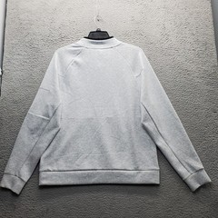 DSG Sweatshirt Mens Large Light Heather Gray Sport Fleece 4-Way Stretch 1/4 Zip