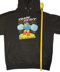 🔥 Astro Boy Train Heavy I Can’t Afford Therapy Black Hoodie Size M. Gym Humor