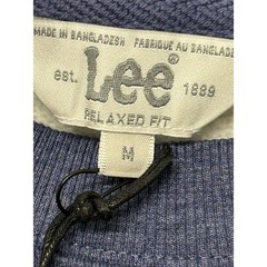 Lee Sweatshirt Mens Size M Blue Relaxed Fit Cotton Blend Crew Neck Pullover NWT