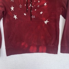 Nike Air Jordan Legacy AJ6 Graphic Hoodie Pullover Tie Die Mens Small