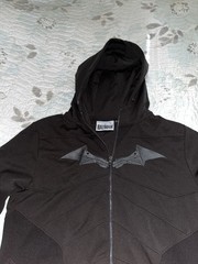 DC Comics The Batman Zippered Hoodie Jacket XL