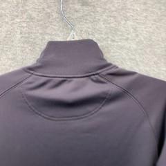Eddie Bauer Sweatshirt Adult Small Blue Zip Up Sweater Mens Polyester Spandex
