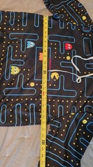 Pac-Man Hoodie Medium 100% Polyester New Without Tags Retro Gamer Style