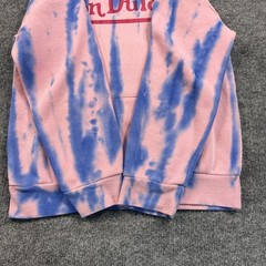 Von Dutch Bleached Hoodie Teens 14/16 Large 18×21 Pink Blue