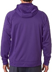 Jerzees Men’s Hoodie Sweatshirt NuBlend Moisture Management Full Zip Fleece