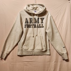 Army Football Light Grey Men’s Sz Small Relaxed Fit Hoodie Athleisure Sweater