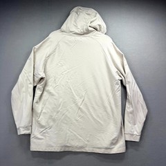 Tomorrows Laundry Hoodie Mens 2XL Cream Heavy Sweatshirt Long Sleeve Pullover