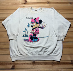 Vintage 90s Disney Minnie Mouse Myrtle Beach South Carolina Sweatshirt One Size