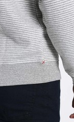 Jachs New York Striped Sustainable Fleece Crewneck Pullover size XXL
