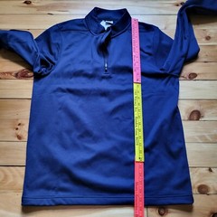 Nike Therma Fit Sweatshirt Mens LT Navy 1/4 Zip Fleece Lined Polyester School