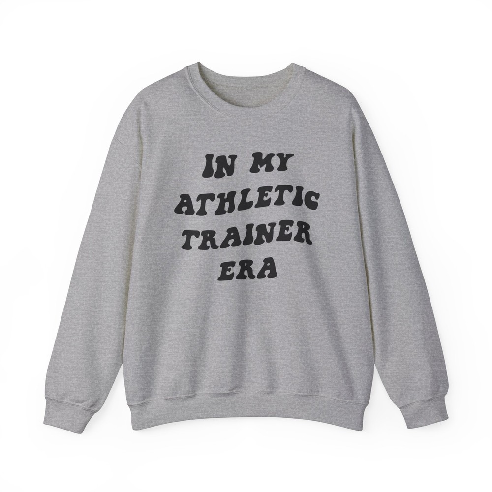 Athletic Trainer Sweatshirt Gifts Crew Neck Long Pullover Shirt Men Unisex