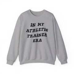 Athletic Trainer Sweatshirt Gifts Crew Neck Long Pullover Shirt Men Unisex