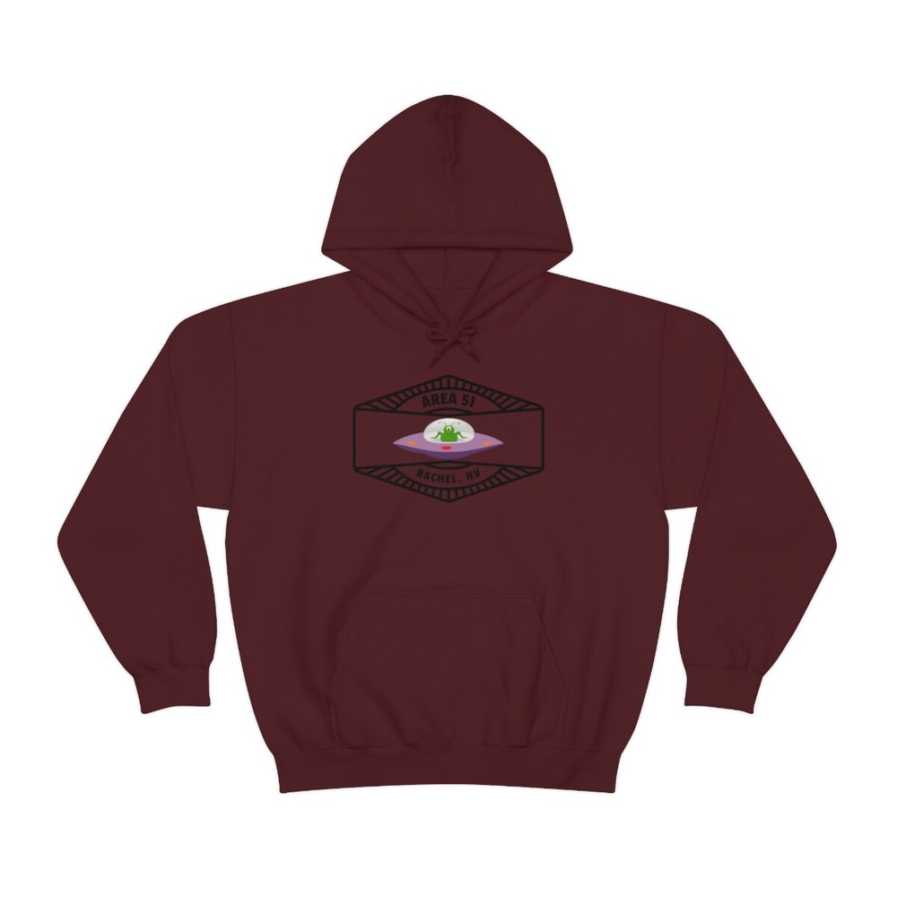 Area 51, Rachel, Nevada – Unisex Heavy Blend™ Hooded Sweatshirt