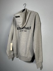 Essentials Dark Oatmeal Hoodie