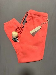 essentials coral hoodie and pant set