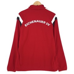 Adidas Quarter Zip Sweatshirt Red Tech Fleece Pc1 Size M
