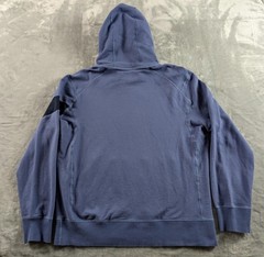Rapha Hoodie Mens Medium Blue MTB Trailwear Pullover Cycling Performance Logo