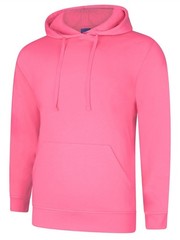 UNEEK UC509 Deluxe Hoodie | Unisex Soft Casual Pullover Sweatshirt | Plain