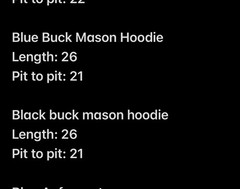 Buck Mason Blue Heavy Hoodie Sweatshirt Men’s Front Pocket Sz. M