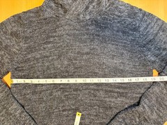 Mission Workshop Renan Alpaca Fleece Hand Knit Pullover Hoodie Sz M Cycling EUC