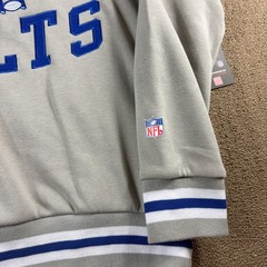 NFL Ultra Game Indianapolis Colts Sweatshirt Gray Size Small NWT MSRP $75