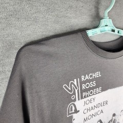Friends Tunic Sweatshirt Adult S Gray Crewneck Side Pockets Warner Bros TV Show