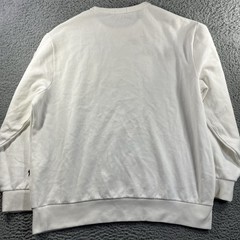 Polo Ralph Lauren Sweatshirt Mens XXL White Multi Color Block Logo Fleece Crew