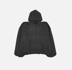 Yeezy Gap Engineered By Balenciaga Dove Hoodie Black 469530-02/460551-00