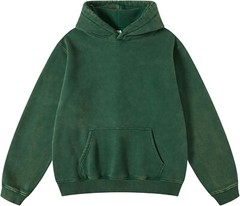 Mens Pullover Oversized Hoodie Cotton Hooded Sweatshirt Heavyweight Hoodie