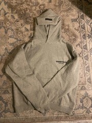 essentials hoodie dark oatmeal medium