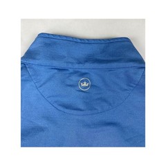 Peter Millar Quarter Zip Men’s XL Blue Performance Pullover Golf – Flaw