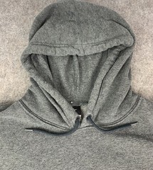 Nike Men’s Hoodie Pullover Sweatshirt Gray Cotton Polyester Blend Size 2XL