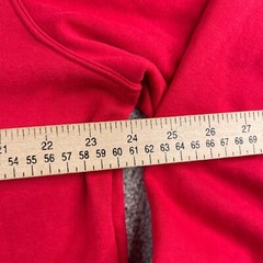 Columbia Sweatshirt Men Large Red Trek Crewneck Pullover Spellout Logo Mountain