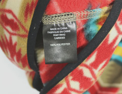 Dravus Men’s S Fleece Snap Neck Colorful All Over Aztec Southwest Print Hoodie
