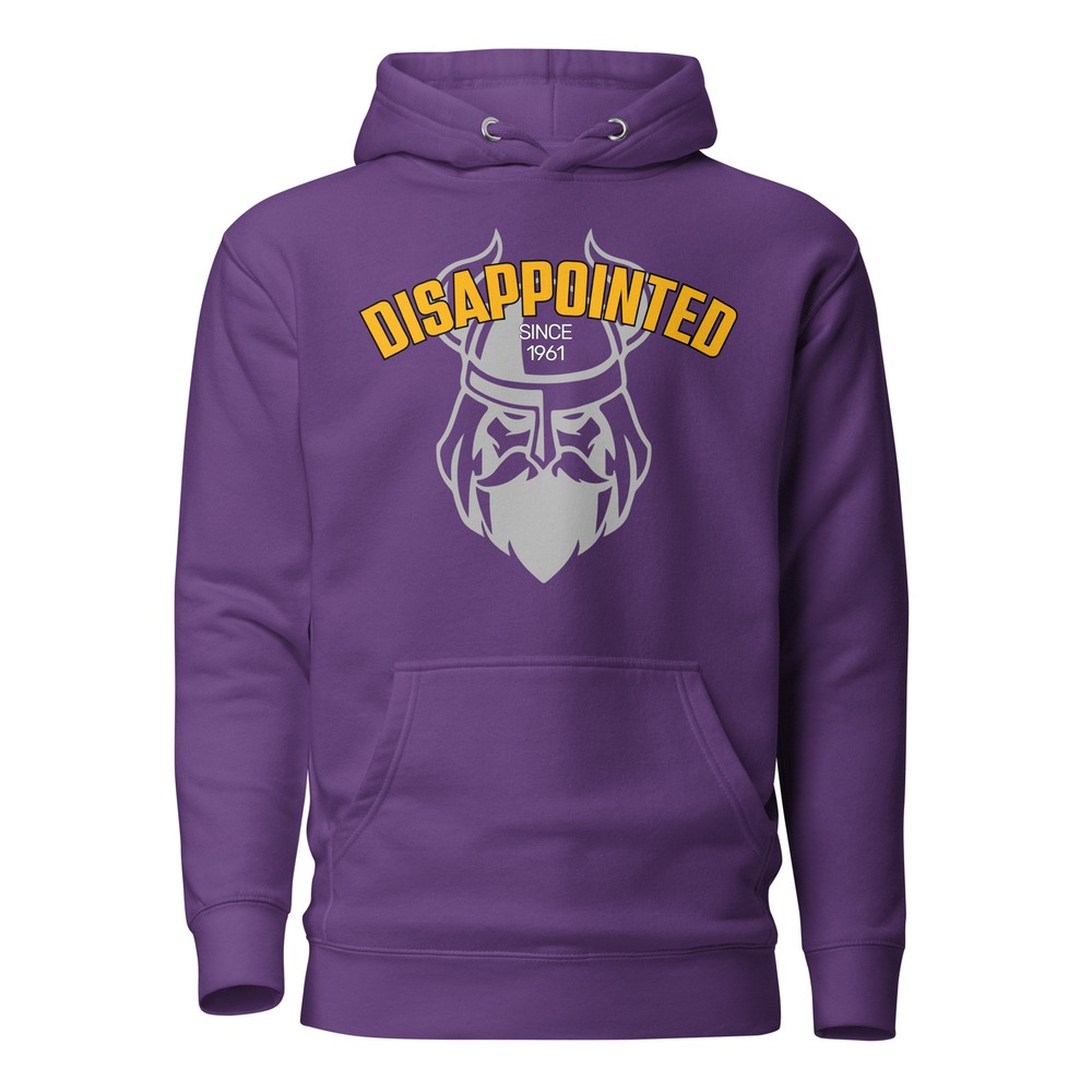 Disappointed 1961 Vikings Football Minnesota Unisex Hoodie S,M,L,XL,2X,3X