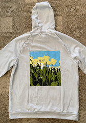 Nike Hoodie Sweatshirt French Terry Sportswear Flower FN3285-025 $75 Men’s L