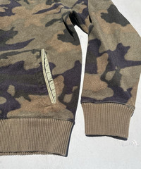 Men’s Old Navy Sweatshirt Camo M Full Zip Streetwear Woodland Modern City War