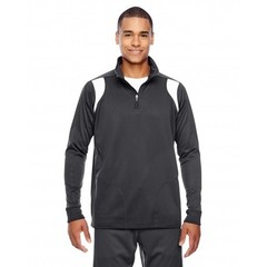 TT32 Team 365 Men’s Elite Performance Quarter-Zip – Sport Graphite/White -L