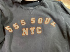 Vintage Triple Five Soul Sweatshirt. 555 Soul NYC. 2000s Rare & Gorgeous. Large.
