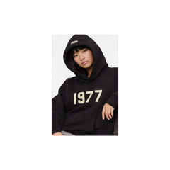 Fear of God Essentials 1977 Hoodie Iron 192BT212050F Authentic Brand New Fashion