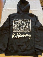 KEITH HARING HOODIES Print On Front & Back New With Tag S, M, L, XL, XXL NWT