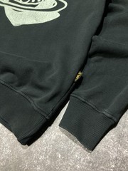 Vivienne Westwood Anglomania Chaos Big Logo Print Black Sweatshirt Y2K Size M