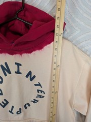 RARE LeBron James UNINTERRUPTED Tie Dye Hoodie ADULT Sz S Made USA Heavyweight